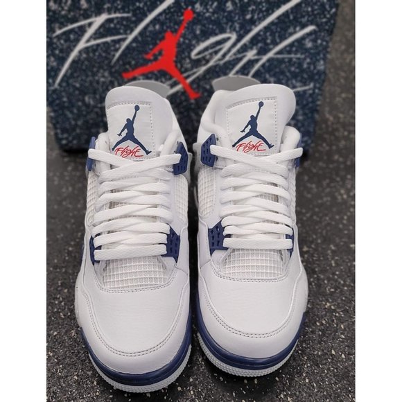 Air Jordan 4 Retro Midnight Navy Size 9 Men's/10.5 Women's DH6927-140 - Picture 3 of 8